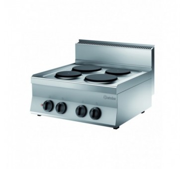 Cuisinière électrique 650, B700, 4PL, TG Cuisinière électrique 650, B700, 4PL, TG