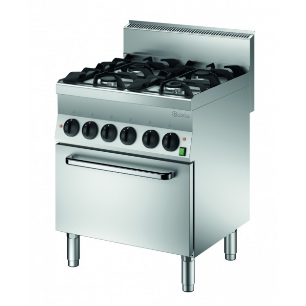 Cuisinière à gaz 650, B700, 4FL, EBO
