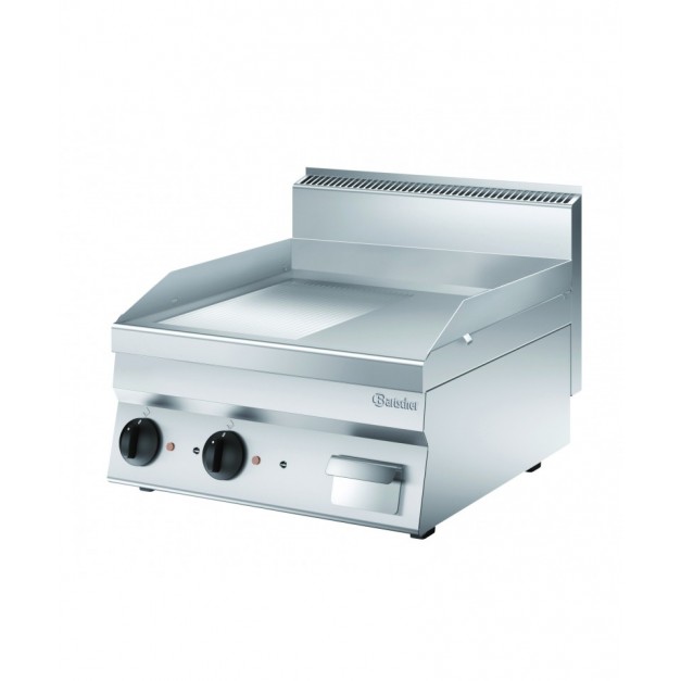 Plaque grill 650, L600, 1/2-1/2