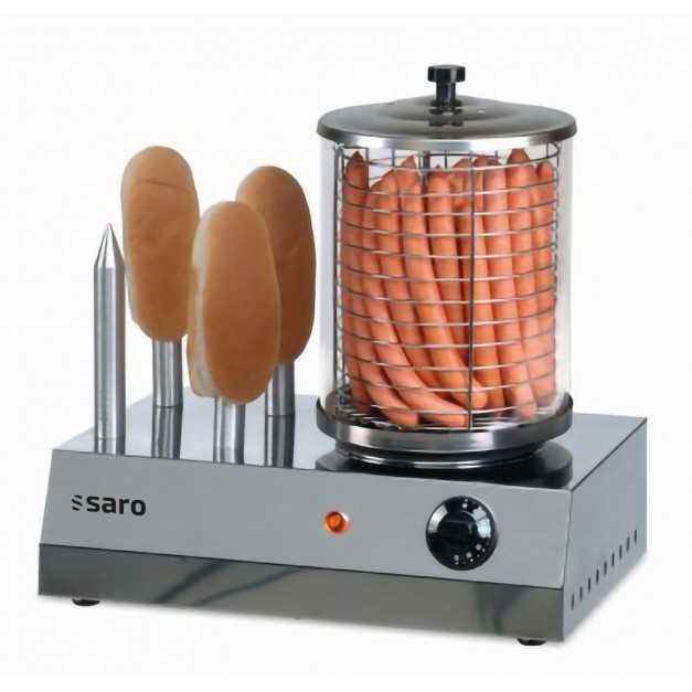 Appareil à Hot Dog 4 plots Inox SAR
