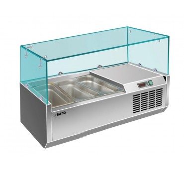 Présentoir saladette 3x1/3 GN METTE Présentoir saladette 3x1/3 GN METTE