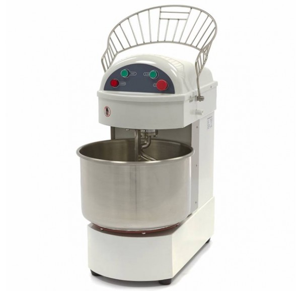 Pétrin Spirale Maxima 30L - Capacité 19kg De Pâte - 2 Vitesses - Moteur Puissant - Pour Boulangers Amateurs