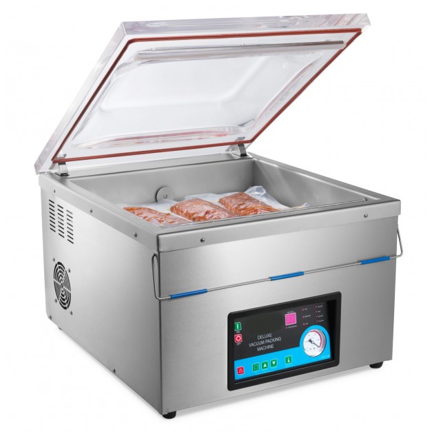 Machine sous vide à cloche professionnelle avec barre de soudure 500 mm et pompe 20 m³/h