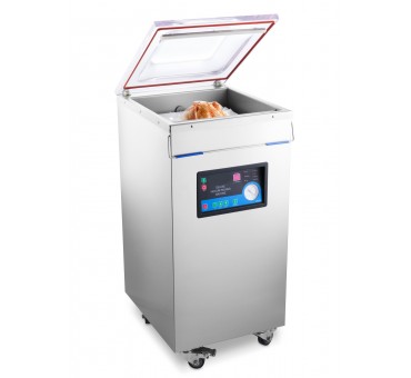 Machine sous vide à cloche professionnelle sur socle Maxima MAX500 – pompe 20 m³/h, barre 400 mm,