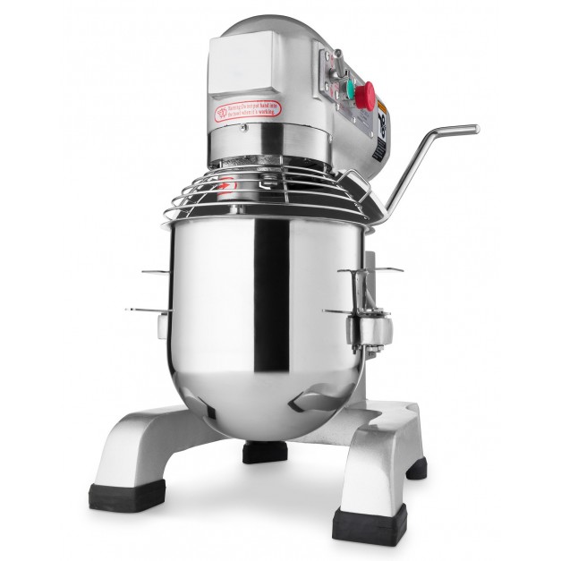 Batteur Mélangeur Professionnel 10 Litres – 3 Vitesses – Inox – Modèle MPM10