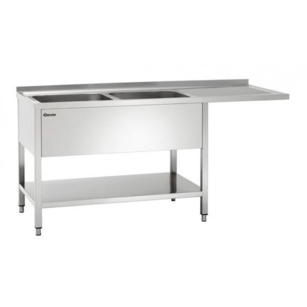 Plonge laverie 700, L1800 2bass. DR