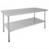 Table inox centrale 1800mm