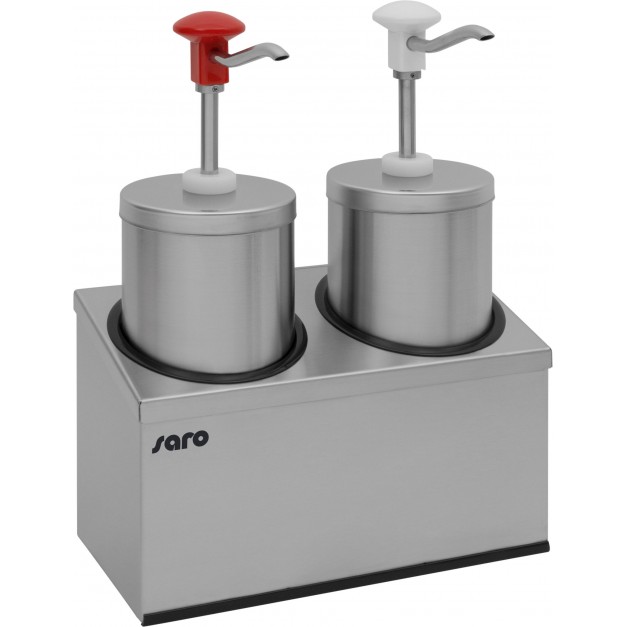Distributeur de Sauce Avec Pompe 2,5 L - Pots Mesureur et Doseurs Professionnels- La Toque d'Or Distributeur de Sauce Avec Pompe 2,5 L - Pots Mesureur et Doseurs Professionnels- La Toque d'Or