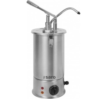 Distributeur de sauces chauffant avec piston 3 litres Distributeur de sauces chauffant avec piston 3 litres