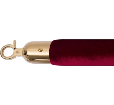 Cordon de file d'attente couleur rouge Cordon de file d'attente couleur rouge