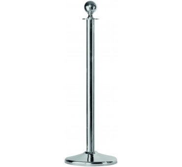 Poteau de file d'attente couleur Argent Poteau de file d'attente couleur Argent