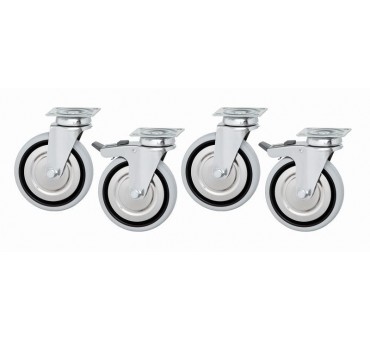 Roulettes pivotantes 4AW Roulettes pivotantes 4AW