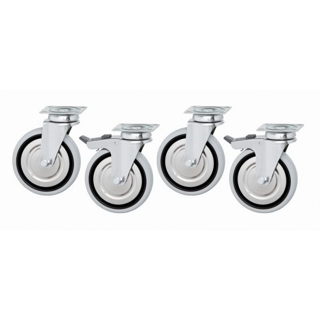 Roulettes pivotantes 4AW