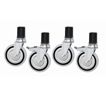 Roulettes 4A pour tables de travail Roulettes 4A pour tables de travail