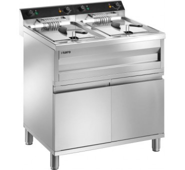 Friteuse électrique professionnelle 2 x 12 litres GASTROLINE 12VS Friteuse électrique professionnelle 2 x 12 litres GASTROLINE 12VS