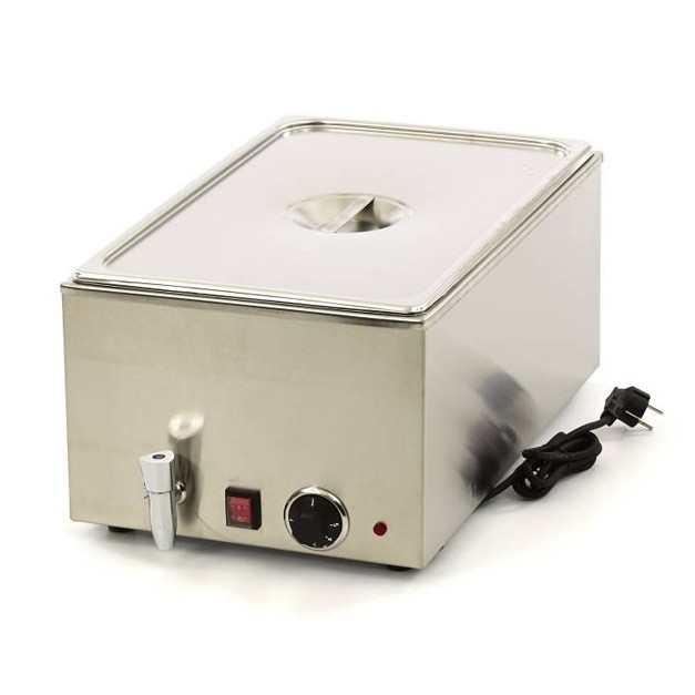 Bain marie inox GN 1/1 150 mm Max complet