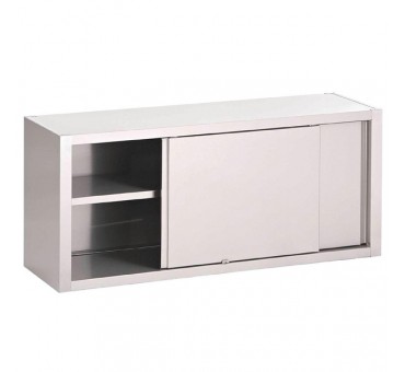 Placard mural inox avec portes coulissantes Gastro M 600 x 1000 x 400mm Placard mural inox avec portes coulissantes Gastro M 600 x 1000 x 400mm