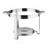 Chafing dish rond inox 7.5 litres complet