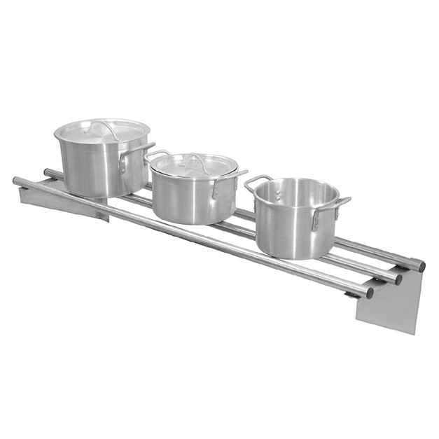 Etagère murale tubulaire Vogue acier inoxydable