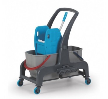 Chariot de lavage et essoreuse procart jet 720s