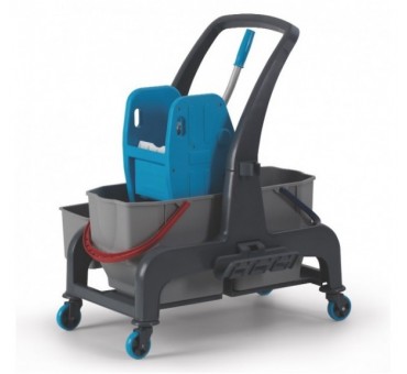 Chariot de lavage et essoreuse procart jet 721s