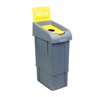 Poubelle tri plastique