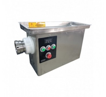 Hachoir 400 kg/h 230v  avec tête en acier réfrigérée inoxydable Hachoir 400 kg/h 230v  avec tête en acier réfrigérée inoxydable