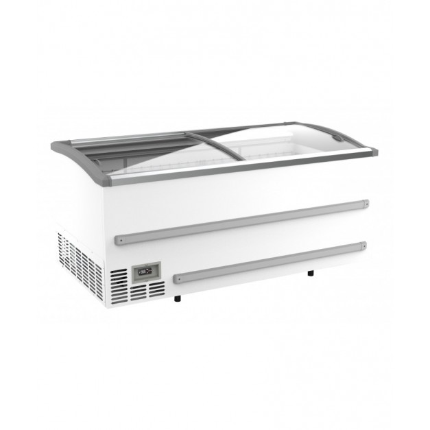 Congélateur bahut pour supermarché blanc 1880