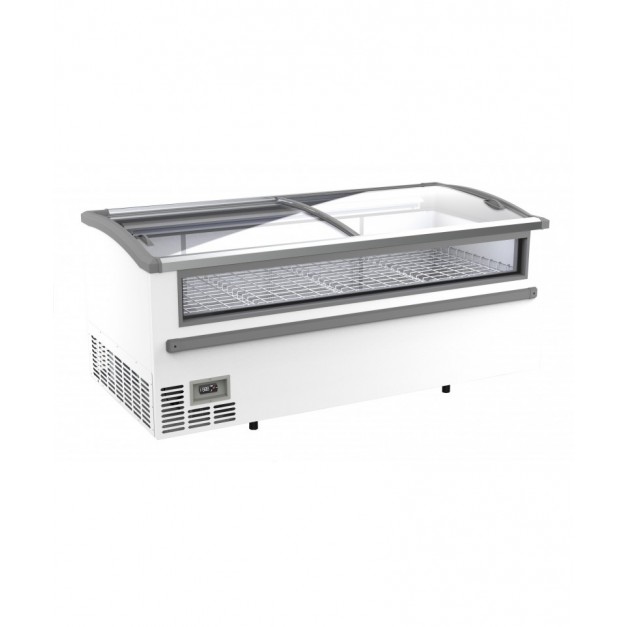 Congélateur bahut pour supermarché blanc 2125