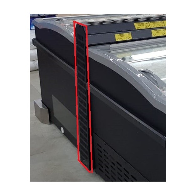 Congélateur bahut connexion côté noir  pour îlot sans élément de la tête