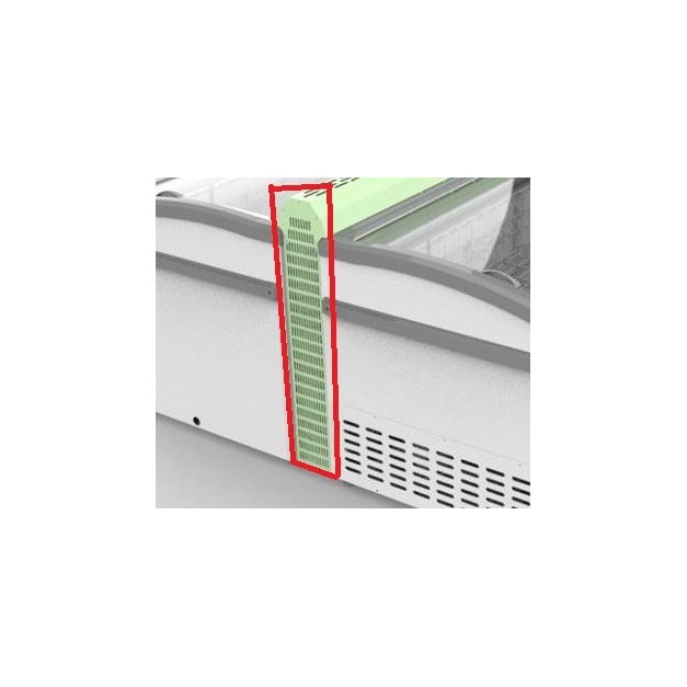Congélateur bahut connexion côté blanc  pour îlot sans élément de la tête