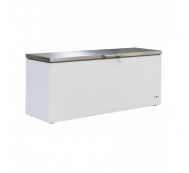 Congélateur bahut couvercle en inox 635 litres Congélateur bahut couvercle en inox 635 litres