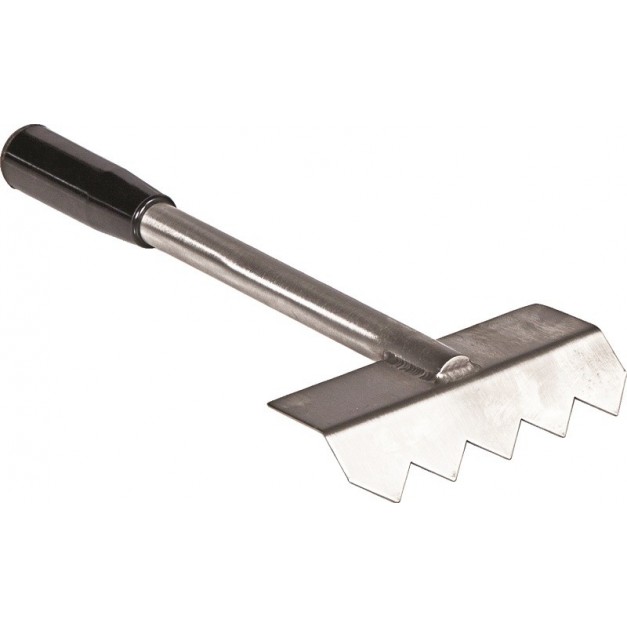 Base 700 grattoir pour grill pierre lavique rainuré