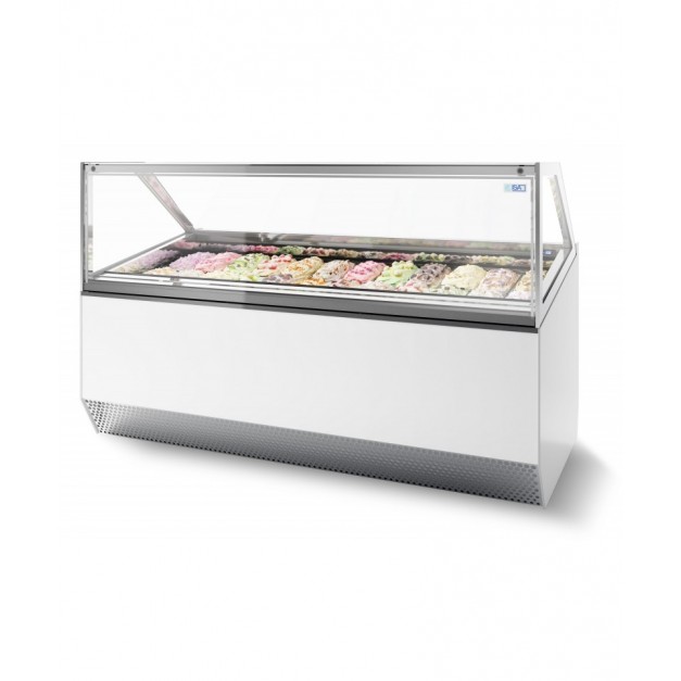 Vitrine à creme glacée millenium 16