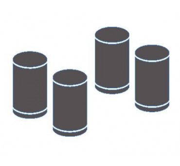 Pied pour poubelle 7333.1000