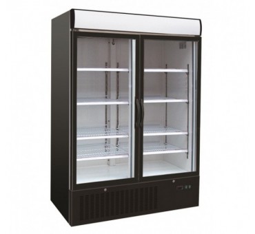 Congélateur 2 portes en verre Congélateur 2 portes en verre