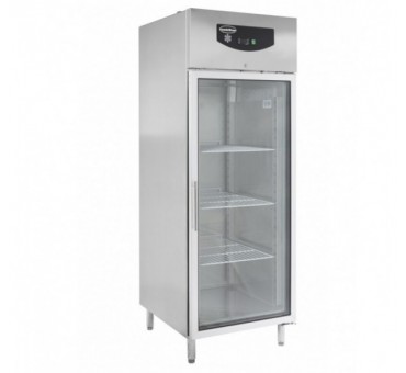 Congélateur en acier inox 1 porte en verre Congélateur en acier inox 1 porte en verre