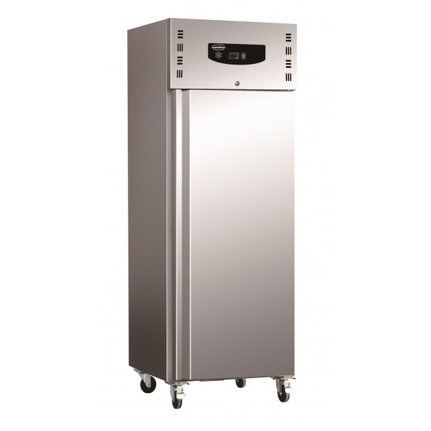 Réfrigérateur en acier inox+al 600 ltr statique