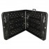 Table pliable au centre Bolero noire 1829mm