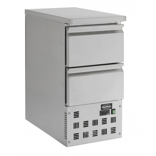 Table réfrigérée 2 tiroirs