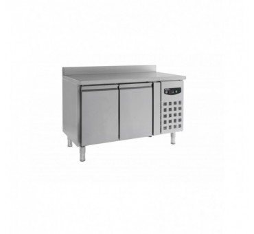 Table réfrigérée bord relevé 2 portes Table réfrigérée bord relevé 2 portes