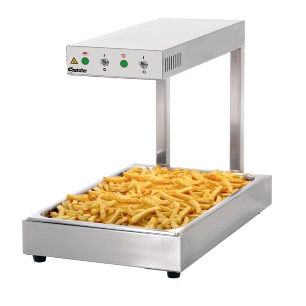 Pont chauffant infrarouge professionnel GN 1/1 – Chauffe-frites – Bartscher A114001