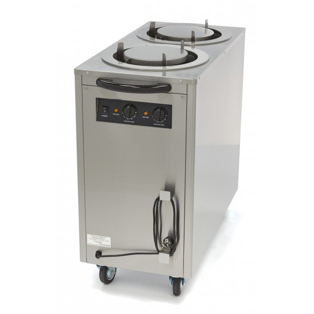 Distributeur d'assiettes Chauffant 80 assiettes jusqu'à Ø30 cm