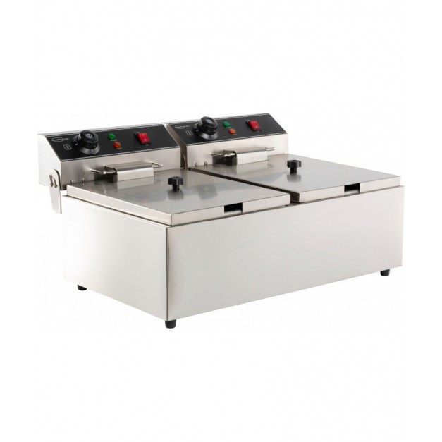 Friteuse posable électrique 2x6 l