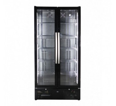 Réfrigérateur de bar haute bdk-458 portes vitrée Réfrigérateur de bar haute bdk-458 portes vitrée