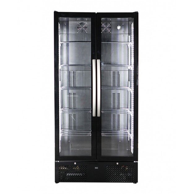 Réfrigérateur de bar haute bdk-458 portes vitrée