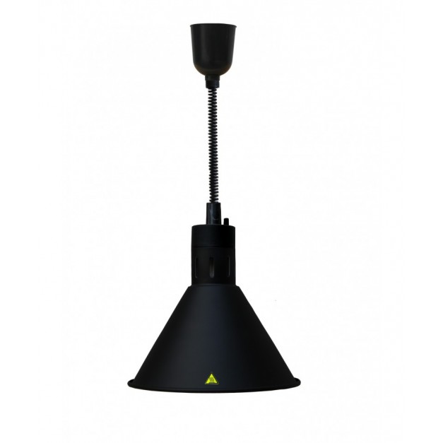 Lampe chauffante chefs heat-02 noir