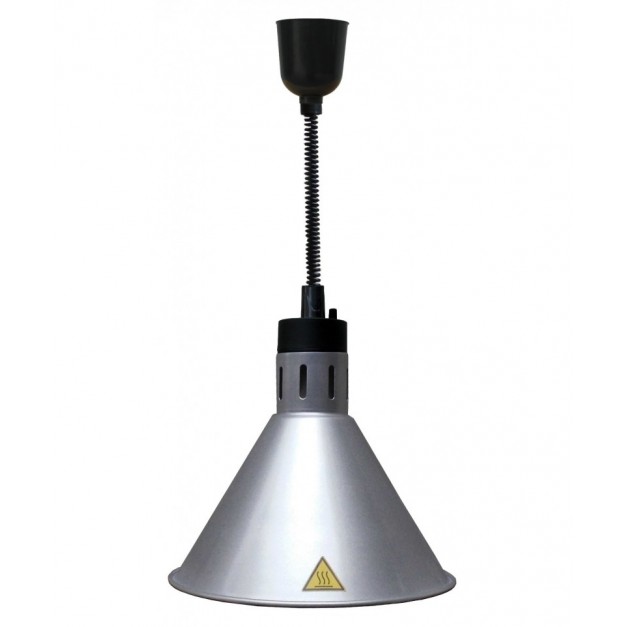 Lampe chauffante chefs heat-02 argent
