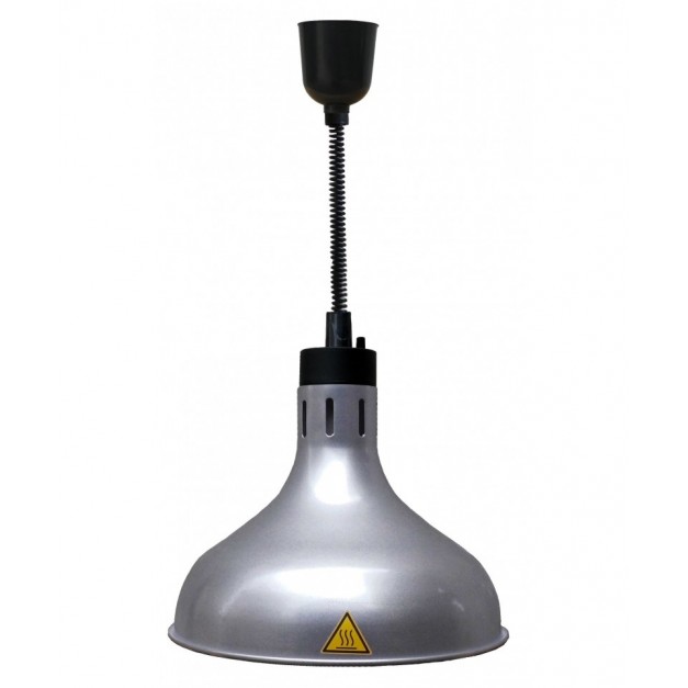 Lampe chauffante chefs heat-03 argent