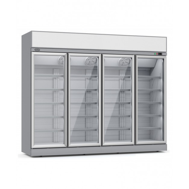 Congélateur 4 portes en verre ins-2060f